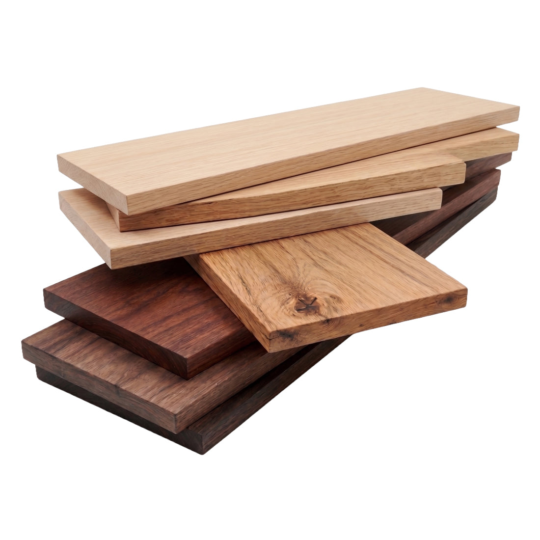 Hardwood Floating Stair Treads