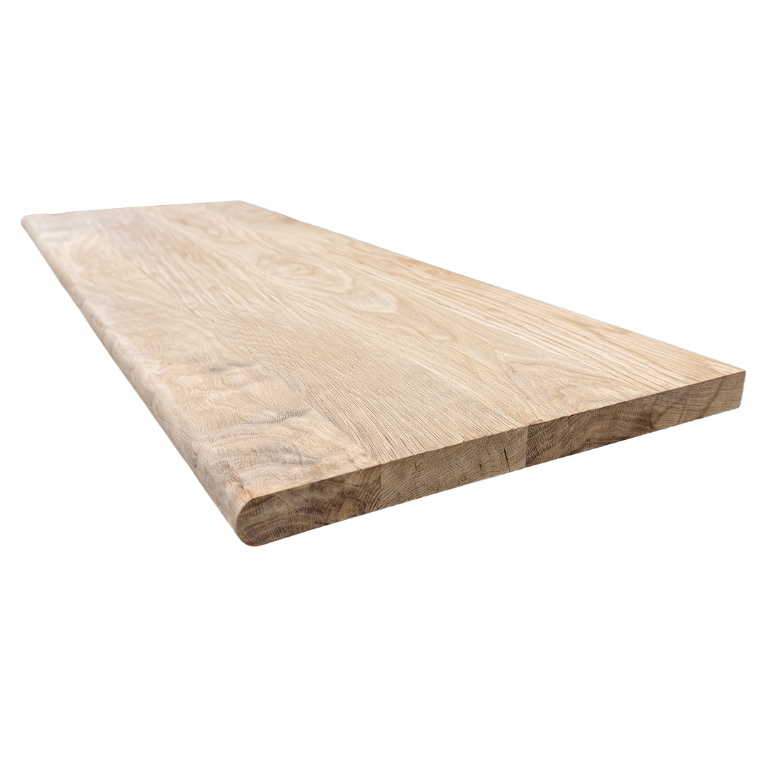 Rustic White Oak Stair Treads